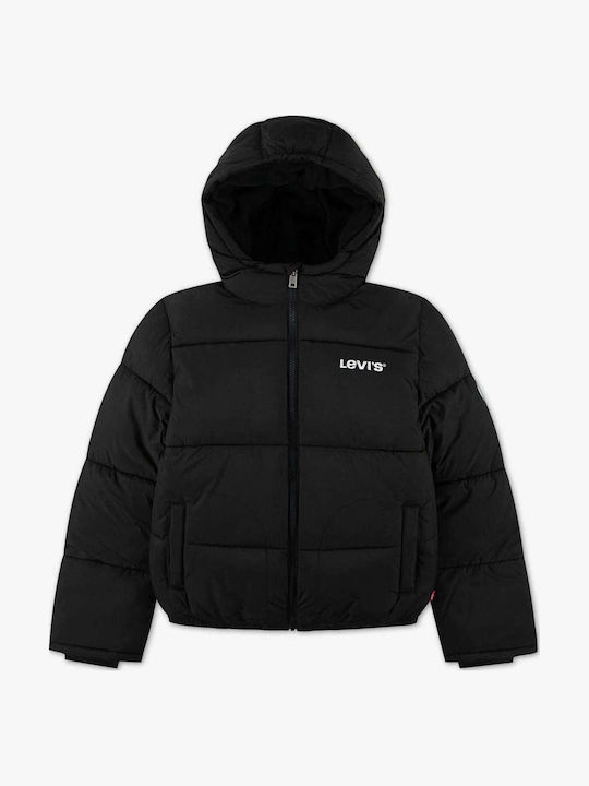 Kinder Steppjacke Schwarz