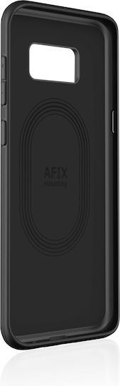 Evutec Back Cover Aramid Fiber 0.75mm Magnetic Black (Galaxy S8+)