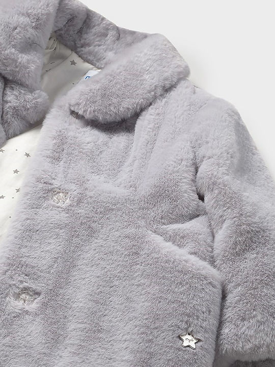 Kids' Coat Light Grey