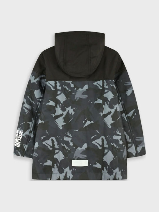 Kids' Sports Jacket with Hood Army