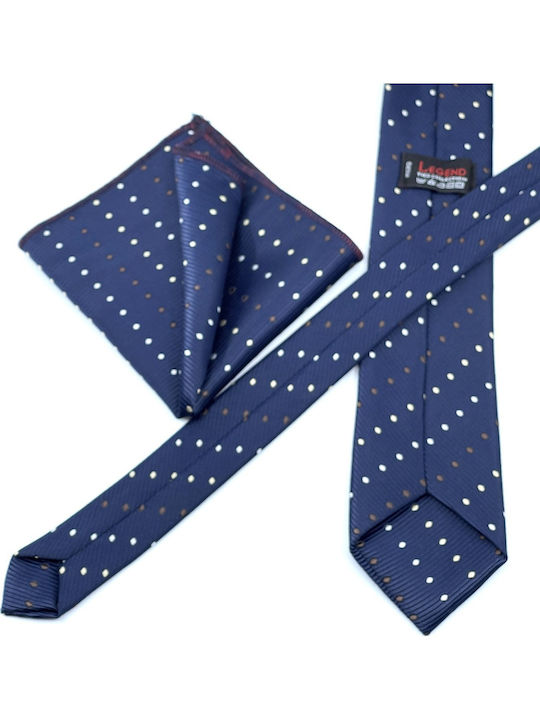 Men's Tie Set Printed in Blue Color