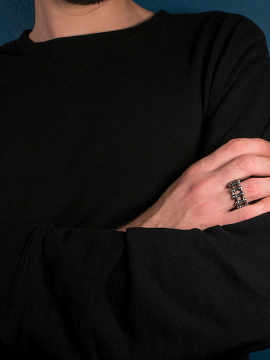 Theodora's Jewellery Ring made of Steel Gold Plated