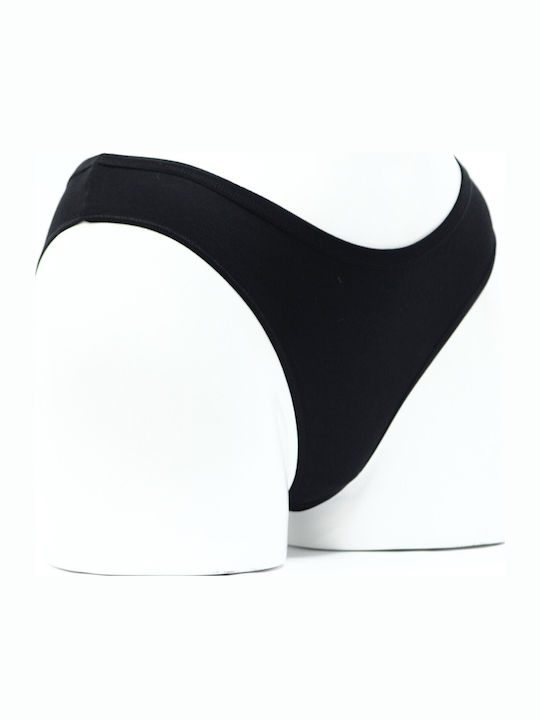 Damen Slip BLACK