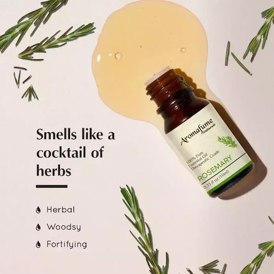 Φυσικό Αιθέριο Έλαιο Δεντρολίβανου Rosemary Natural Essential Oil 10ml