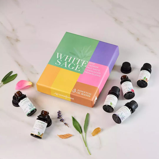 Aromatherapie Ätherische Öle Geschenkset 6 Mischungen Ätherischer Öle 10ml