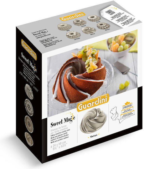 Guardini Backform Torte Aluminium 24x24cm 1cm