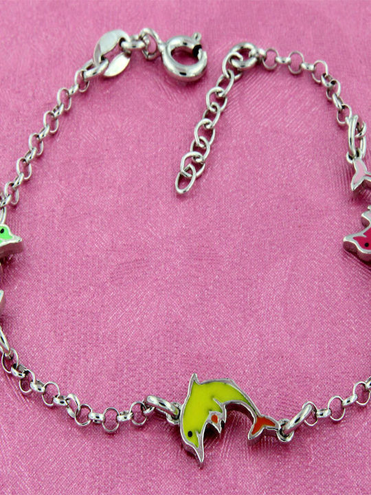 Kinderarmbänder Kette aus Silber Kinderarmbänder Kette aus Silber