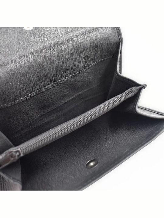 Small Leather Women's Wallet Classic Black