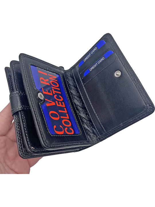 Small Leather Women's Wallet Classic Black