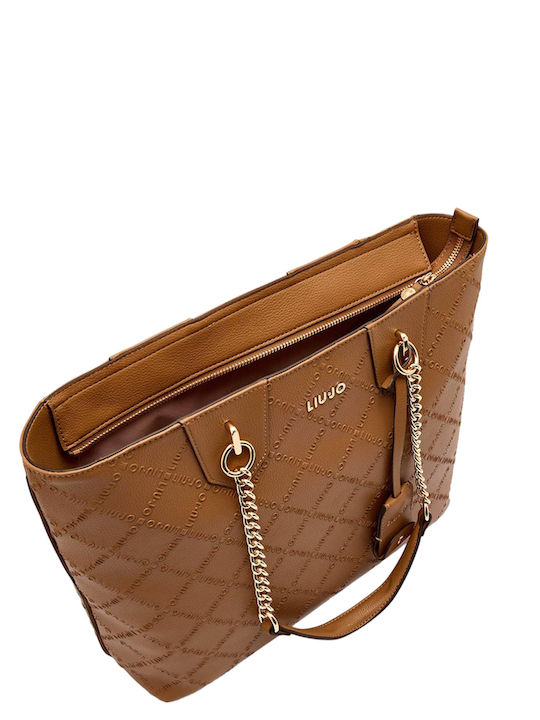 Women's Bag Shopper Shoulder Tabac Brown