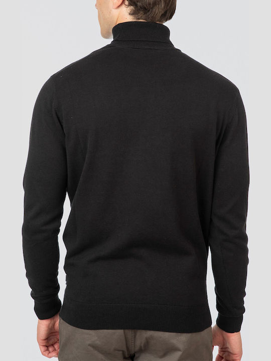Long Sleeve Blouse Pure Black, Black