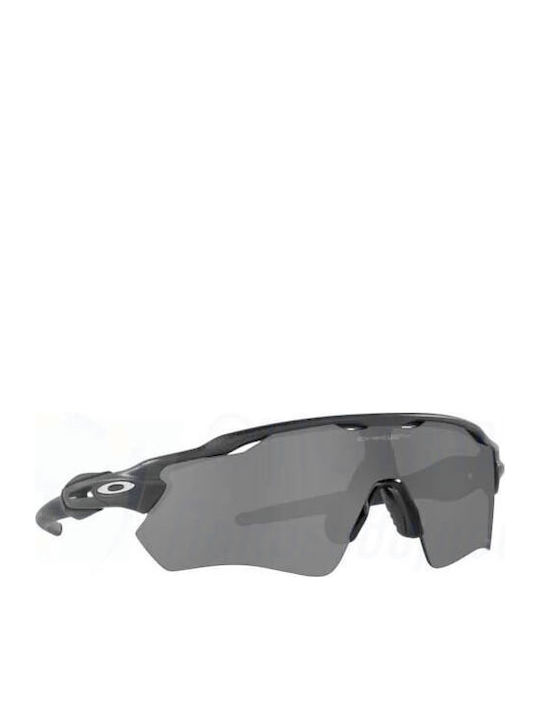 Oakley Radar Ev Path Ανδρικά Γυαλιά Ηλίου με Μαύρο Κοκκάλινο Σκελετό και Μαύρο Polarized Φακό OO9208-D3