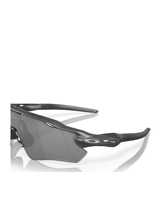 Oakley Radar Ev Path Ανδρικά Γυαλιά Ηλίου με Μαύρο Κοκκάλινο Σκελετό και Μαύρο Polarized Φακό OO9208-D3