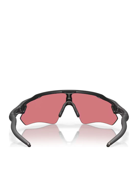 Oakley Radar Ev Path Ανδρικά Γυαλιά Ηλίου με Μαύρο Κοκκάλινο Σκελετό και Κόκκινο Ντεγκραντέ Polarized Καθρέφτη Φακό OO9208-90