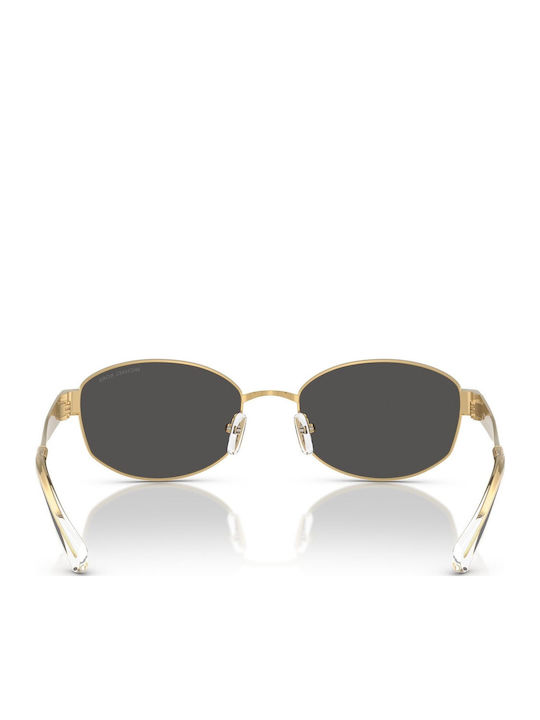Michael Kors Monte Carlo Women's Sunglasses with Gold Metal Frame and Gray Lens