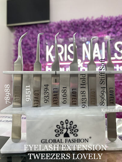 Lovely Volume Eyelash Extension Λαβίδα Τοποθέτησης Βλεφαρίδων 90 degrees 7mm