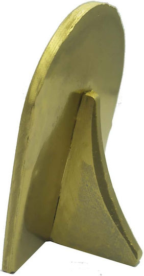 Taufgeschenk mit Kirchlichem Bild aus Metall 30cm 7x3cm