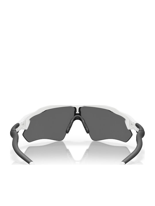 Oakley Radar Ev Path Ανδρικά Γυαλιά Ηλίου με Λευκό Κοκκάλινο Σκελετό και Γκρι Polarized Φακό OO9208-94