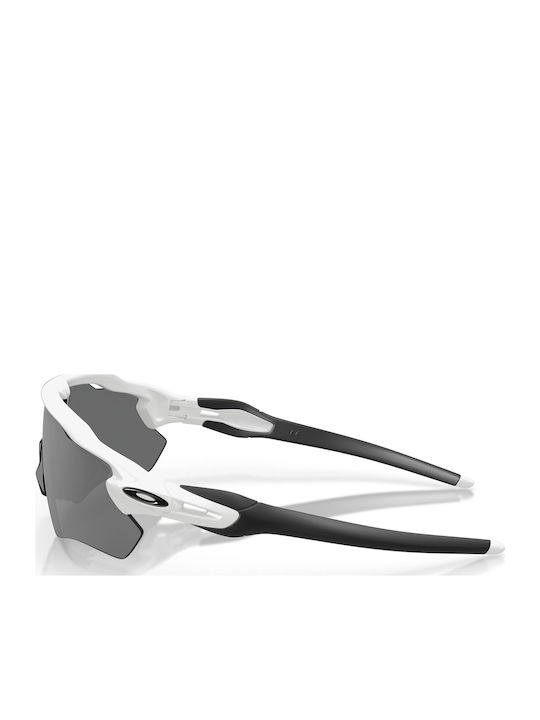 Oakley Radar Ev Path Ανδρικά Γυαλιά Ηλίου με Λευκό Κοκκάλινο Σκελετό και Γκρι Polarized Φακό OO9208-94