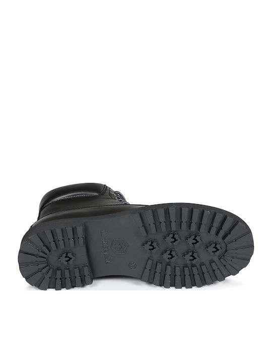 River 2 Leder Schwarz Herrenstiefel