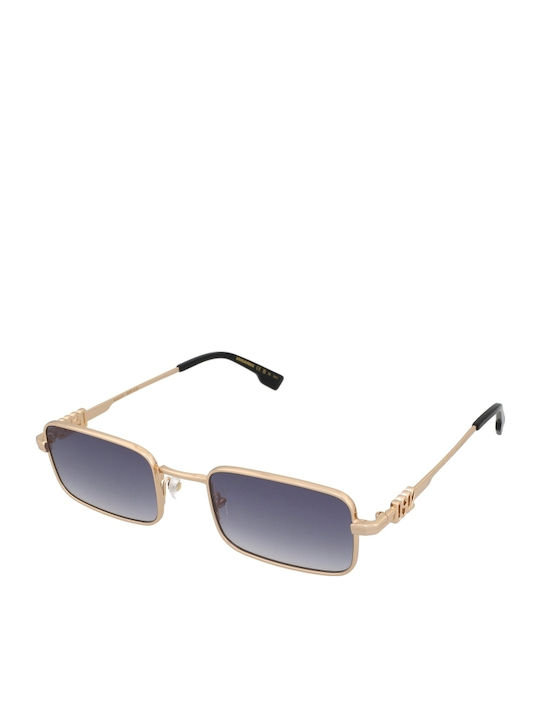 Dsquared2 Unisex Ochelari de soare cu Auriu Cadru și Aur Lentilă D2 0104/S LKS/08