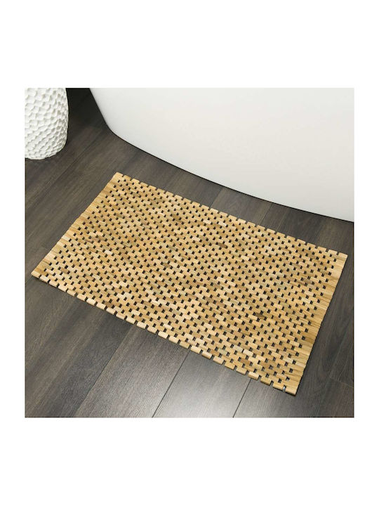 Sealskin Bath Mat Wooden Woodblock 293324274 Woodblock 50x90cm