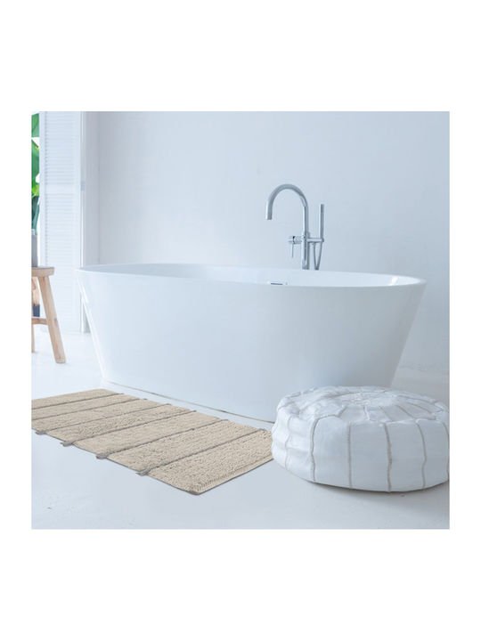Guy Laroche Bath Mat Cotton Calypso 1127091123007 Natural 55x85cm