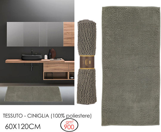 General Trade Covoraș de Baie 657905 Gri 120x60buc