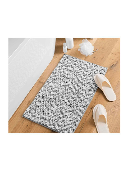Kipper Πατάκι Μπάνιου Friza Sand-brown 45x75εκ.