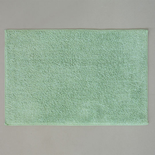Nima Badematte Synthetisch,Polyester/Cotton/Leather Rechteckig Homey 31316 Greenery 70x110cm