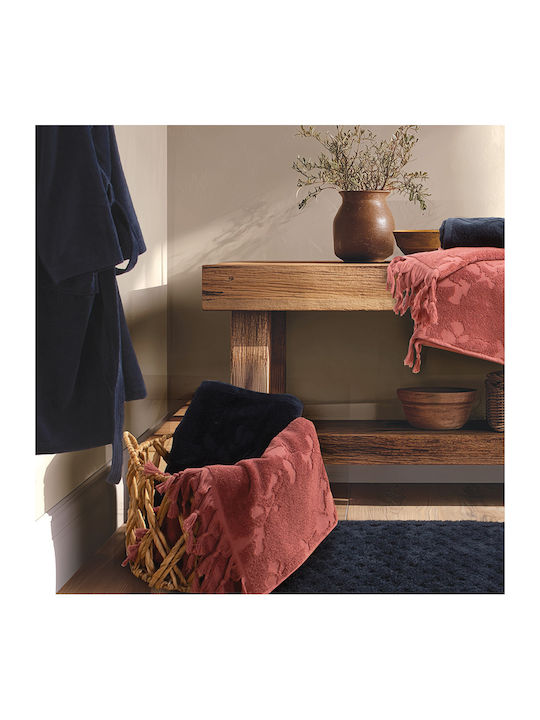 Nef-Nef Homeware Πατάκι Μπάνιου Βαμβακερό Premium Rose 60x90εκ.