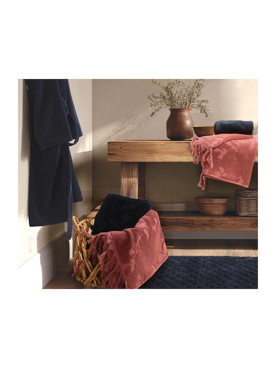 Nef-Nef Homeware Πατάκι Μπάνιου Βαμβακερό Premium Rose 60x90εκ.