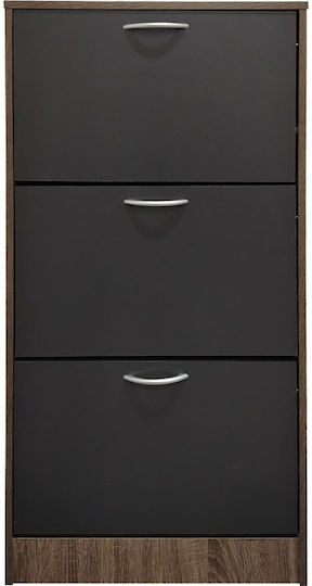 Metall Schuhschrank 60x24x114cm