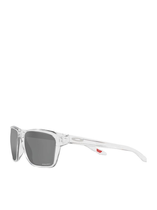 Oakley Sylas Men's Sunglasses with Transparent Plastic Frame and Black Lens OO9448-29