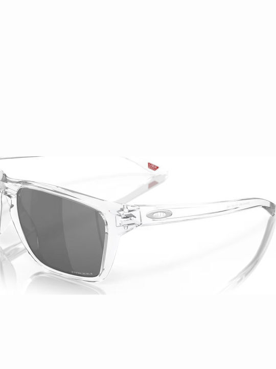 Oakley Sylas Men's Sunglasses with Transparent Plastic Frame and Black Lens OO9448-29