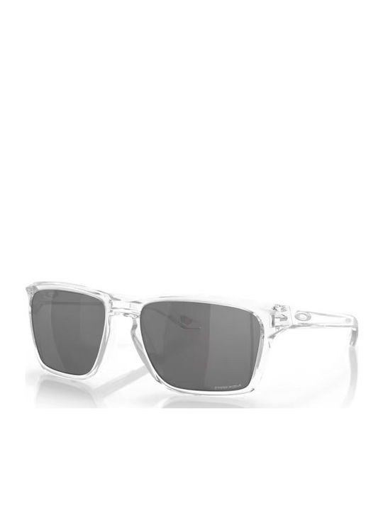 Oakley Sylas Men's Sunglasses with Transparent Plastic Frame and Black Lens OO9448-29