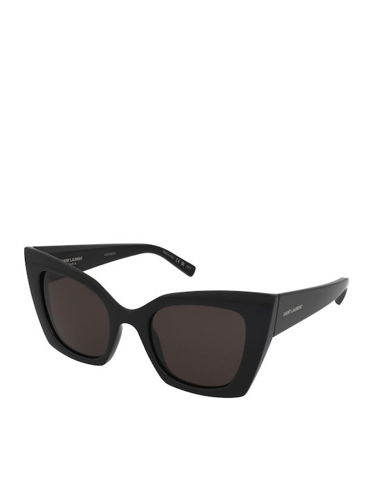 Ysl Feminini Ochelari de soare cu Negru Cadru și Negru Lentilă SL 552 001