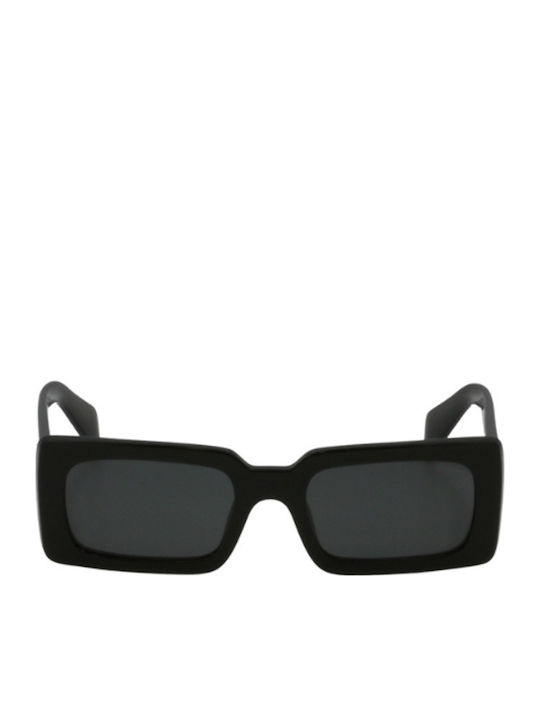 Prada Unisex Γυαλιά Ηλίου με Μαύρο Κοκκάλινο Σκελετό και Γκρι Φακό PRA07S 1AB5S0