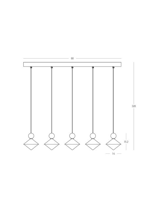 Zambelis Lights Pendant Light