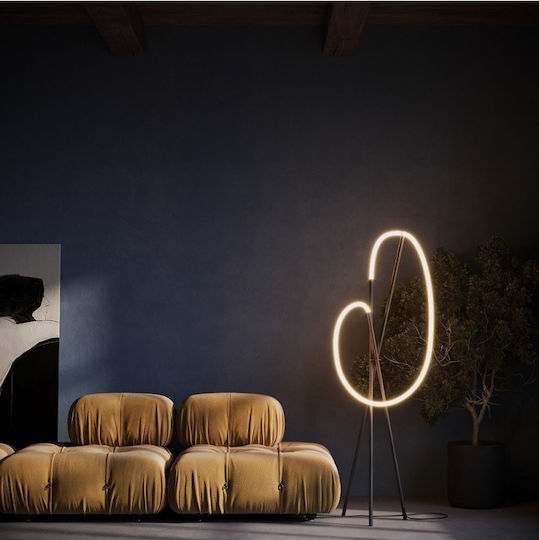 Maytoni LED Floor Lamp H162cm. Black