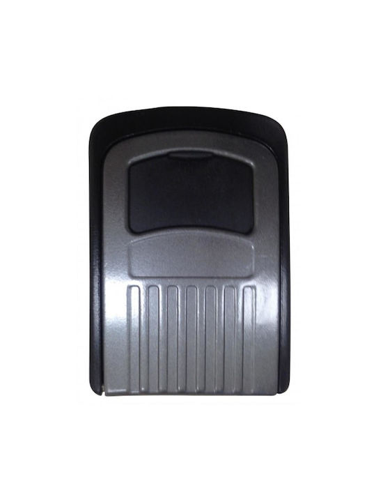 Arregui SEG012 Wall-mounted Combination Key Holder Metallic with Combination Dial 13.4x7x3.7cm