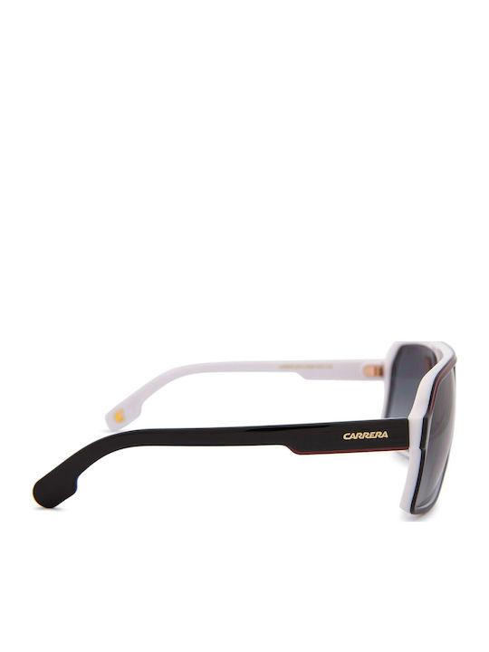Carrera Men's Sunglasses With Black Horn-Rimmed Frame And Grey Gradient Lens 1001/S 80S9O