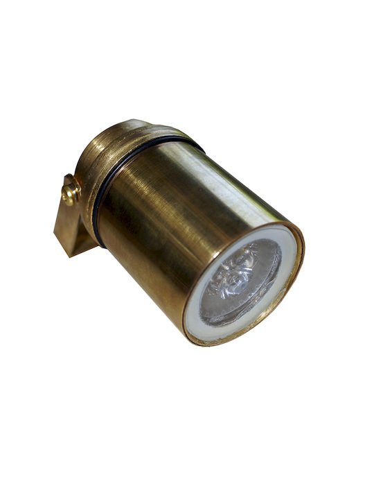 Außenstehlampe Projektor für Außenbereich für Lampenbirnensockel GU10 Bronze