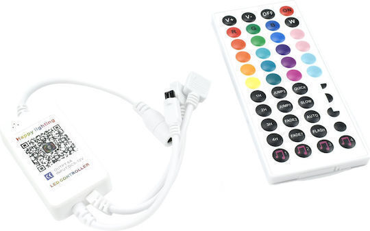 Andowl Ασύρματο RGB Controller Wi-Fi με Τηλεχειριστήριο Q-DL50