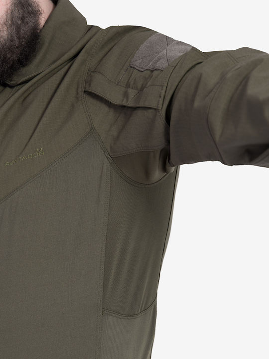 Pentagon Ranger Polo Long Sleeve Police Blue