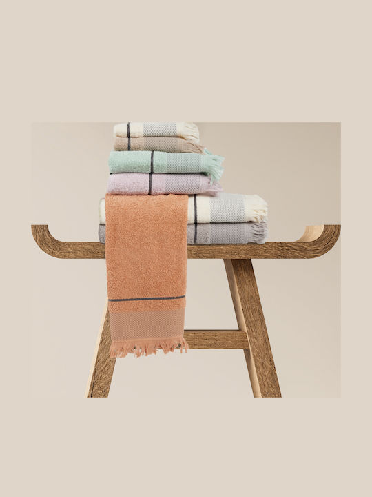 Das Home 3-tlg. Set Badetücher 0841 Grey Gewicht 450gr/m²
