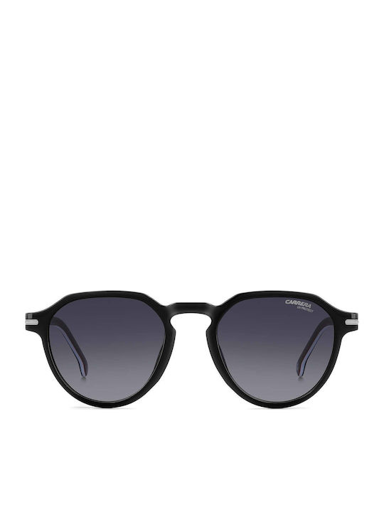 Carrera Unisex Sunglasses with Black Plastic Frame and Gray Gradient Lens 314/S GUU9O