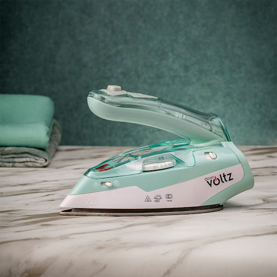 Voltz Travel Iron Steam 1100W with Ceramic Plate
