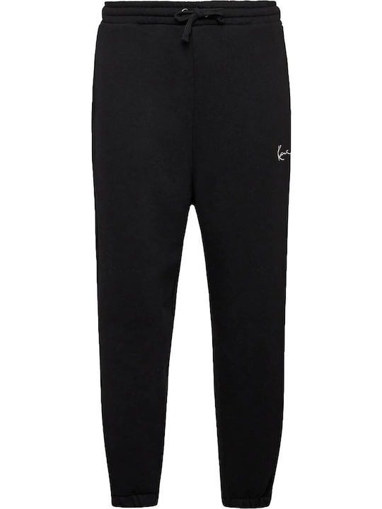 Sweatpants with Elastic Black