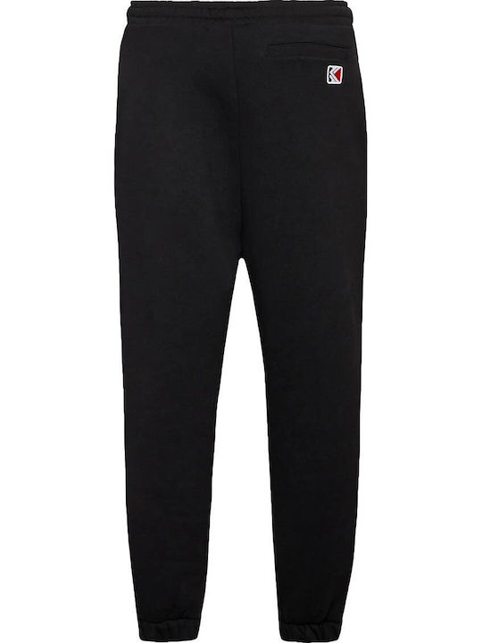 Sweatpants with Elastic Black